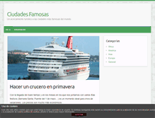 Tablet Screenshot of ciudadesfamosas.com